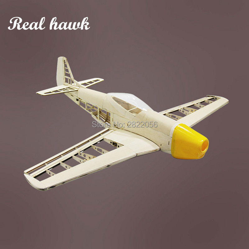 Rc Hobbies - RC飛行機 レーザーDIYカット バルサ材キット 翼幅1000mm 新品 P51フレーム