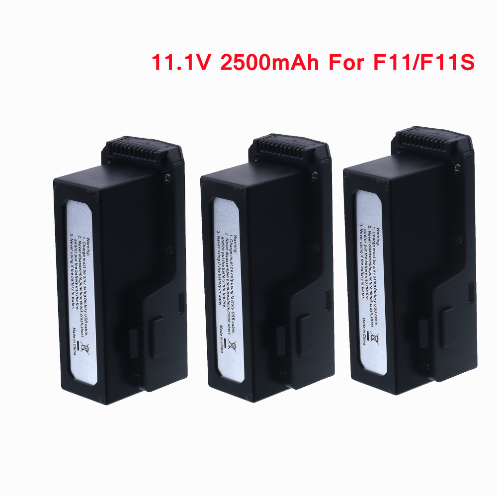 Rc Hobby Parts - Lipoバッテリー11.1v,2500mah,sjr/c sjrc f11/f11 pro,sjrc f11s/f11s pro/f11s