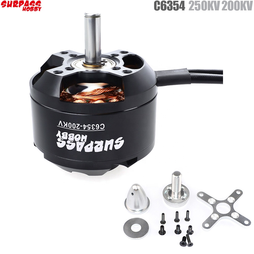 SURPASS HOBBY C6354 6354 250KV - Rc Hobbies のレビューと価格