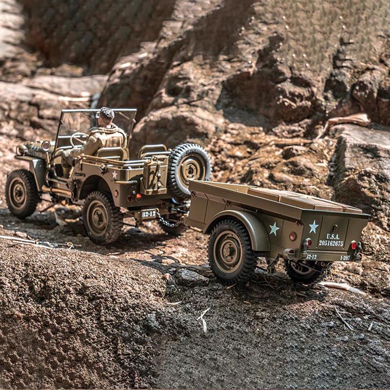 FMS 1/12 C1167 キャンバスルーフウィリス MB - Rc Hobby Parts のレビューと価格