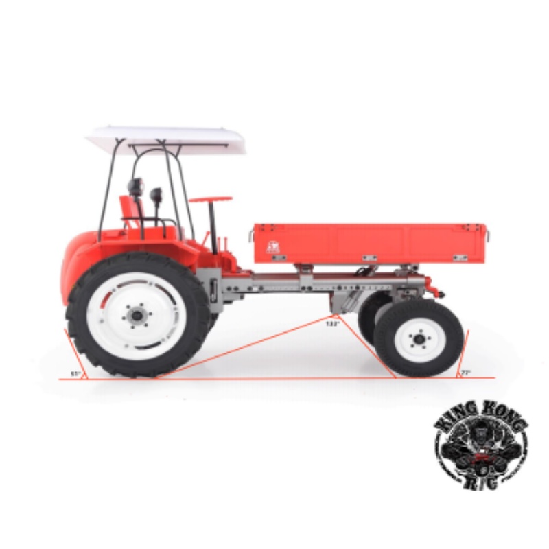 1/10 キングコング RC ファームトラクターカー 4×2 - Rc Hobby Farm のレビューと価格
